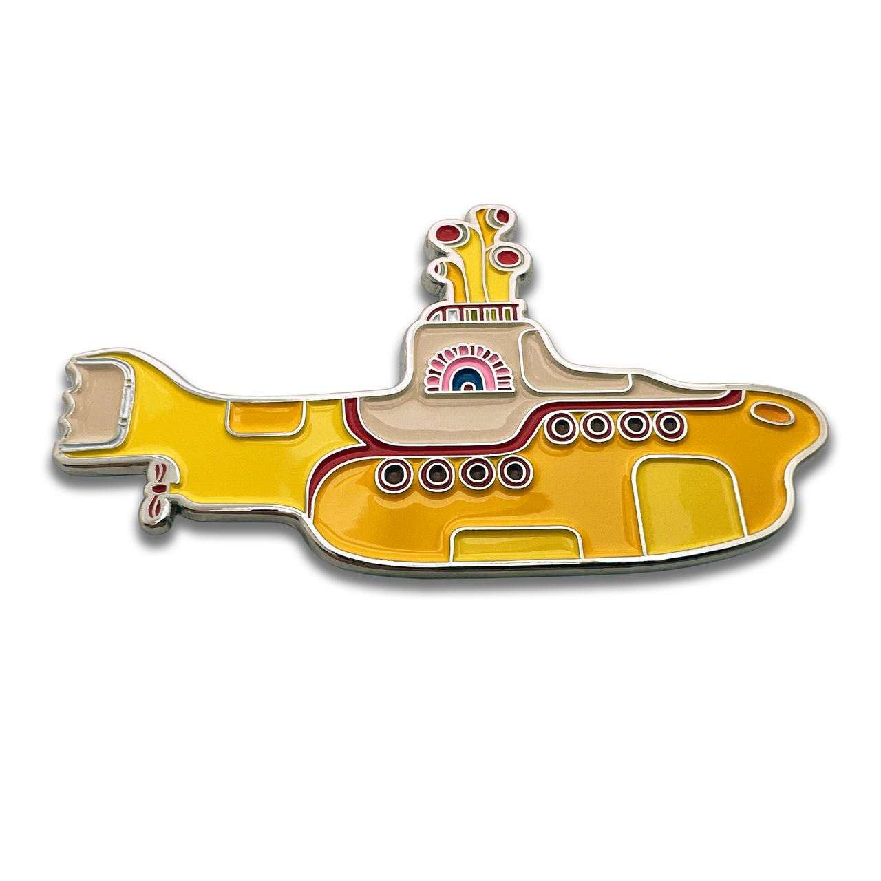 The Beatles- Yellow Submarine Enamel Magnet
