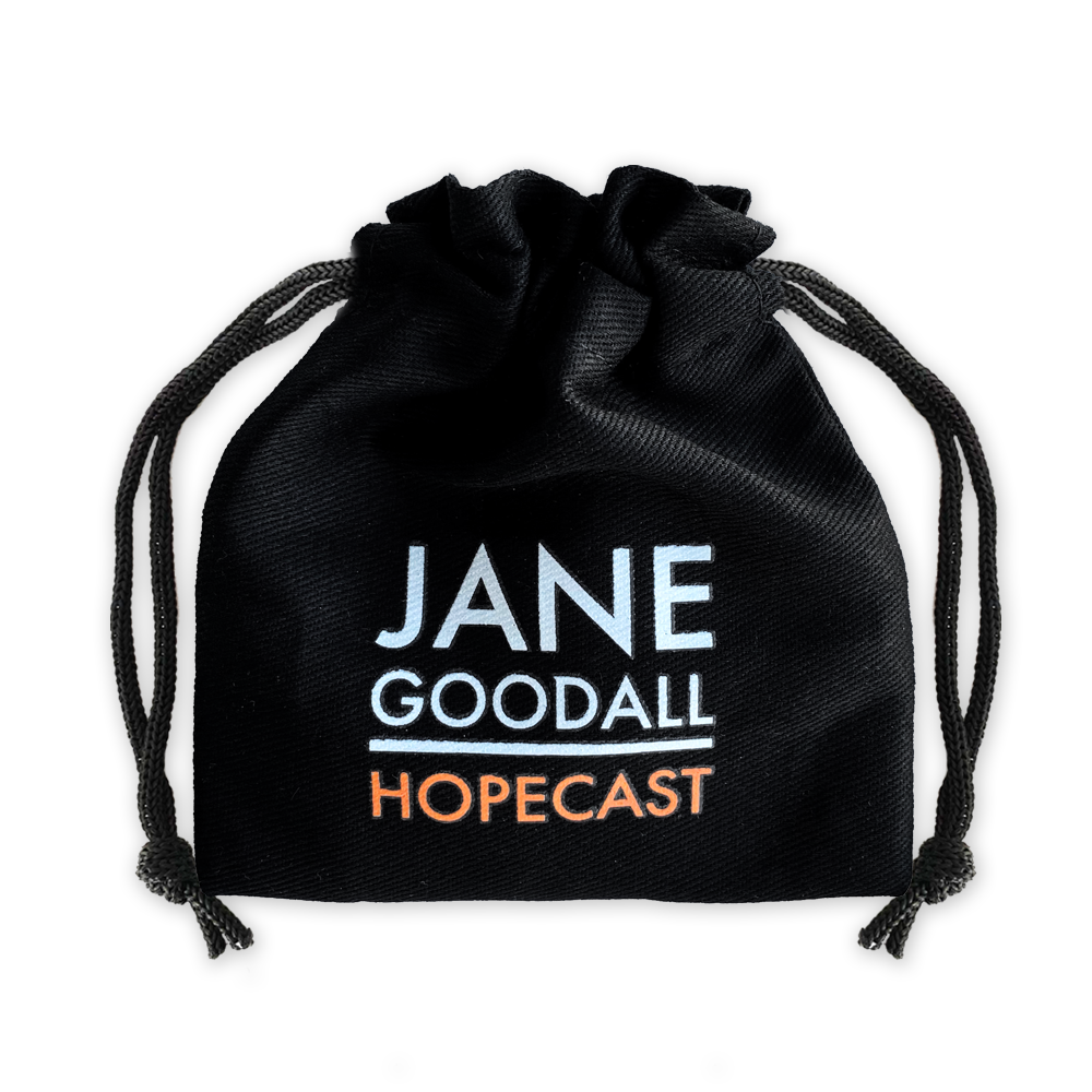 Jane Goodall- Hopecast- Enamel Ornament
