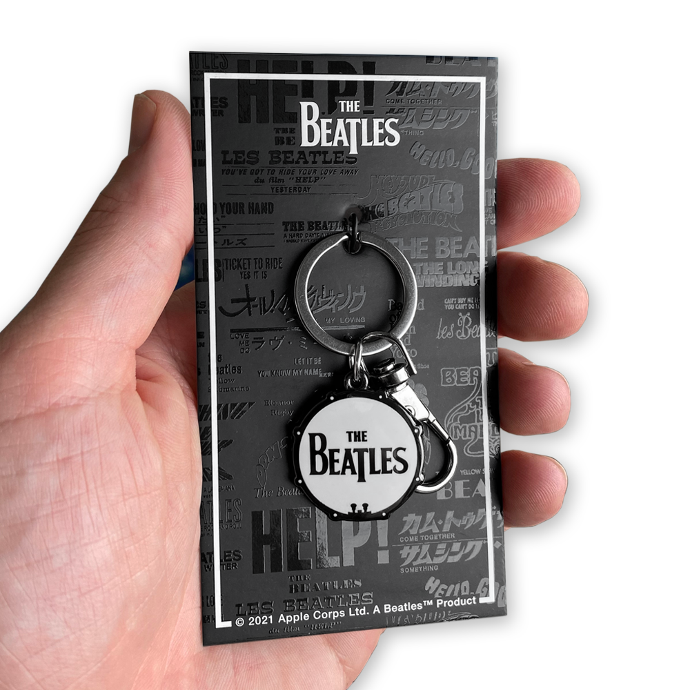 The Beatles- Drum Logo- Keychain