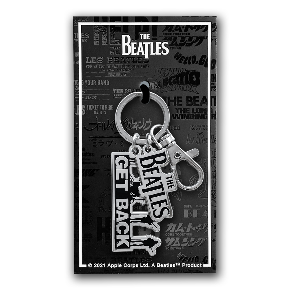 The Beatles- Get Back- Enamel Keychain