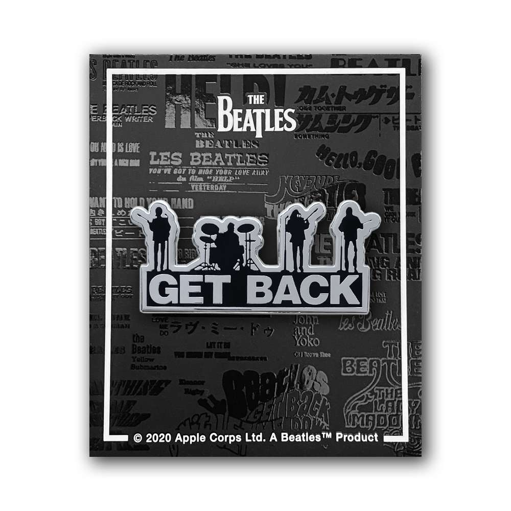 The Beatles- Get Back- Enamel Pin