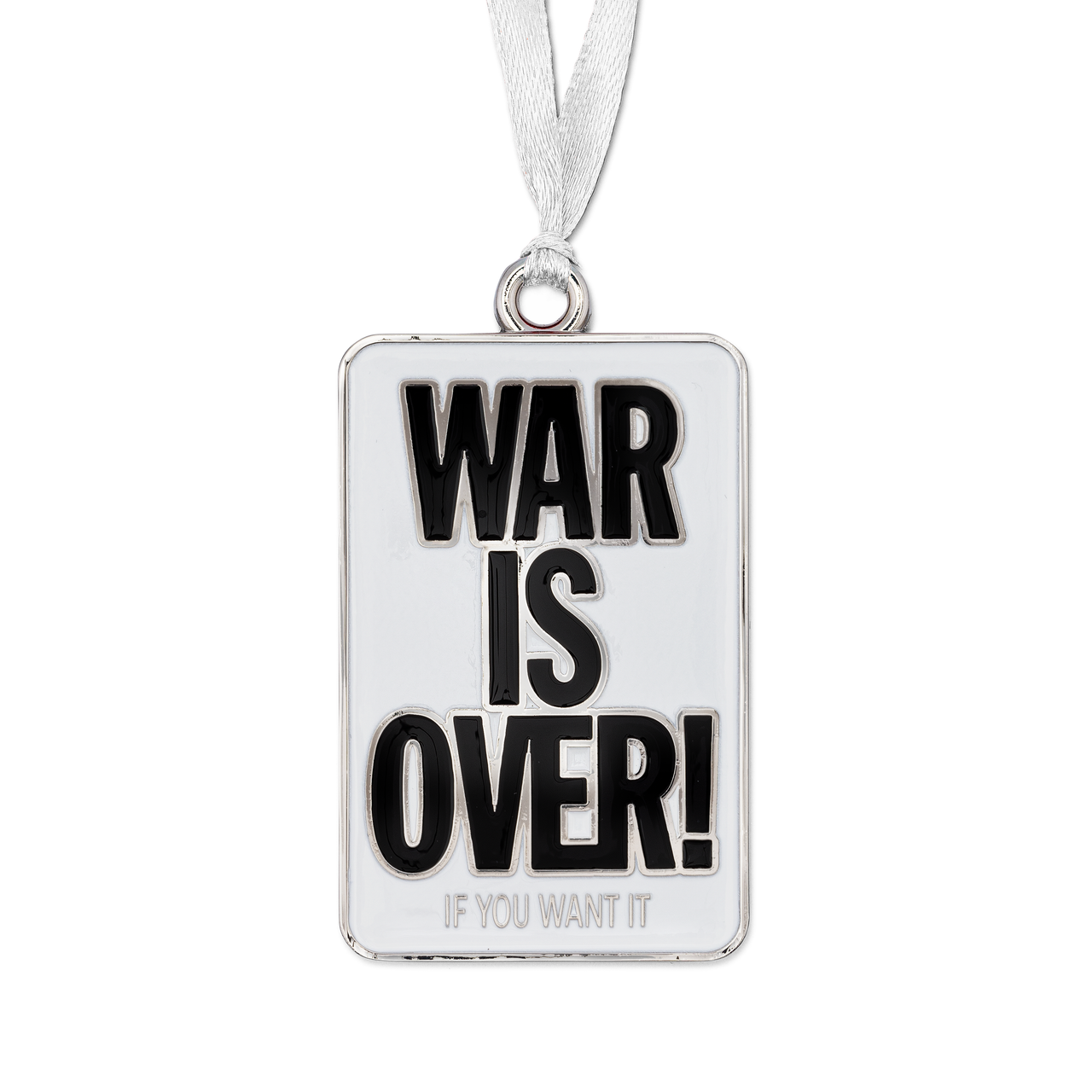 John Lennon- War Is Over- Enamel Ornament
