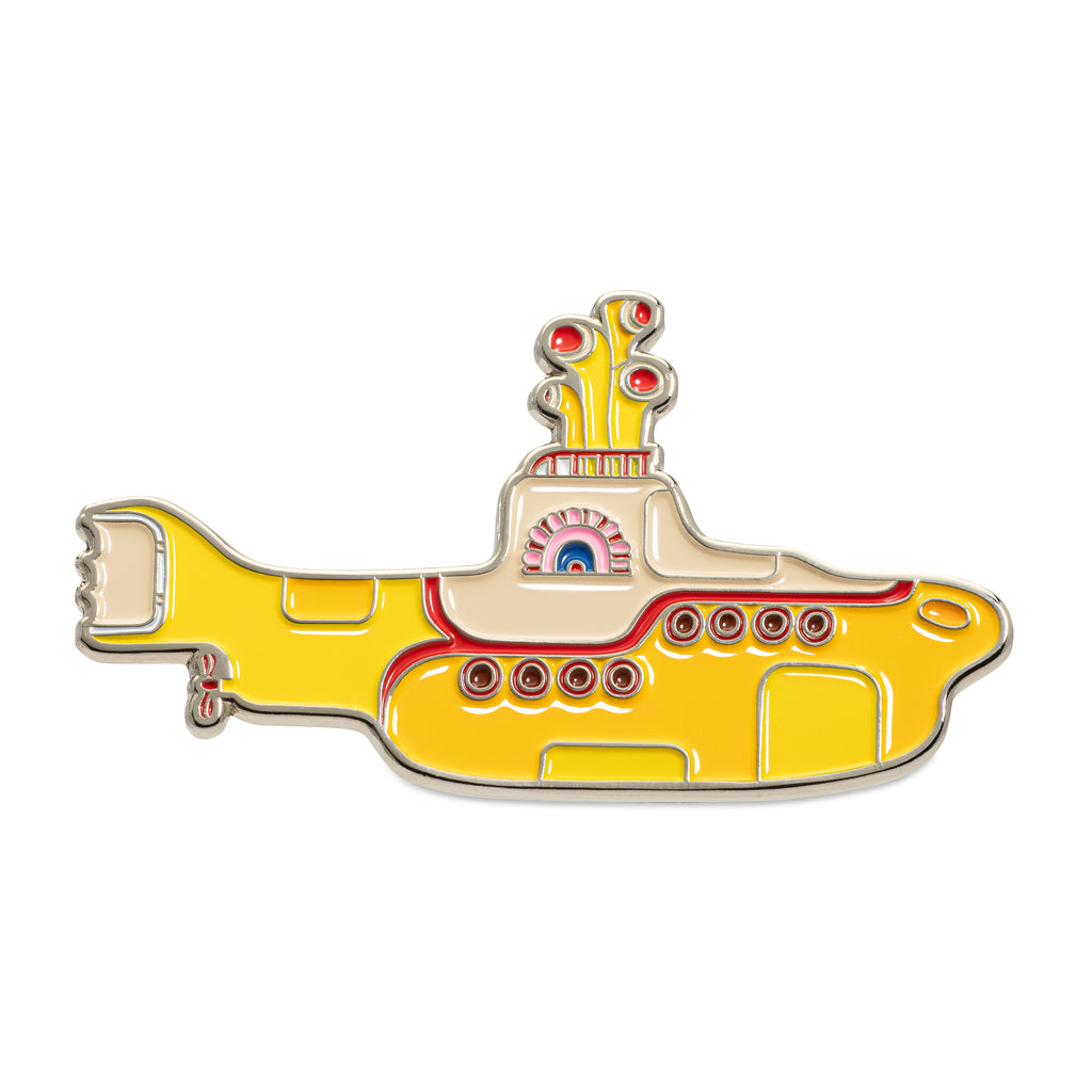 The Beatles Calamita Da Frigo Yellow Submarine - Ufficiale, 76x76mm, Metallica