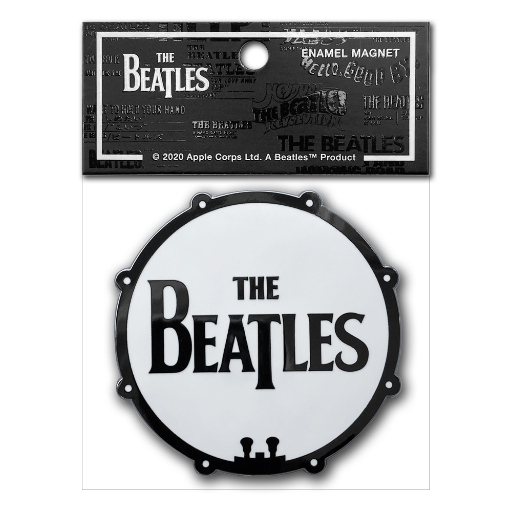The Beatles- Drum Logo- Enamel Magnet