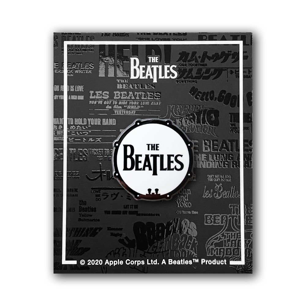 The Beatles- Drum Logo- Enamel Pin